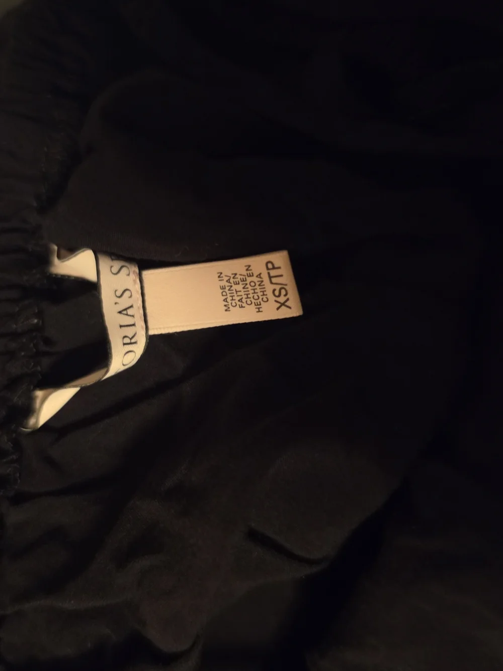 Victoria's Secret Black Crochet-Detail Maxi Dress - Picture 4 of 4